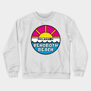 Rehoboth Beach Delaware DE Beach Life Crewneck Sweatshirt